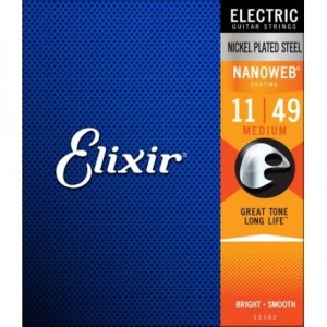 Elixir Nanoweb Medium 11 - 49 Electric Strings 